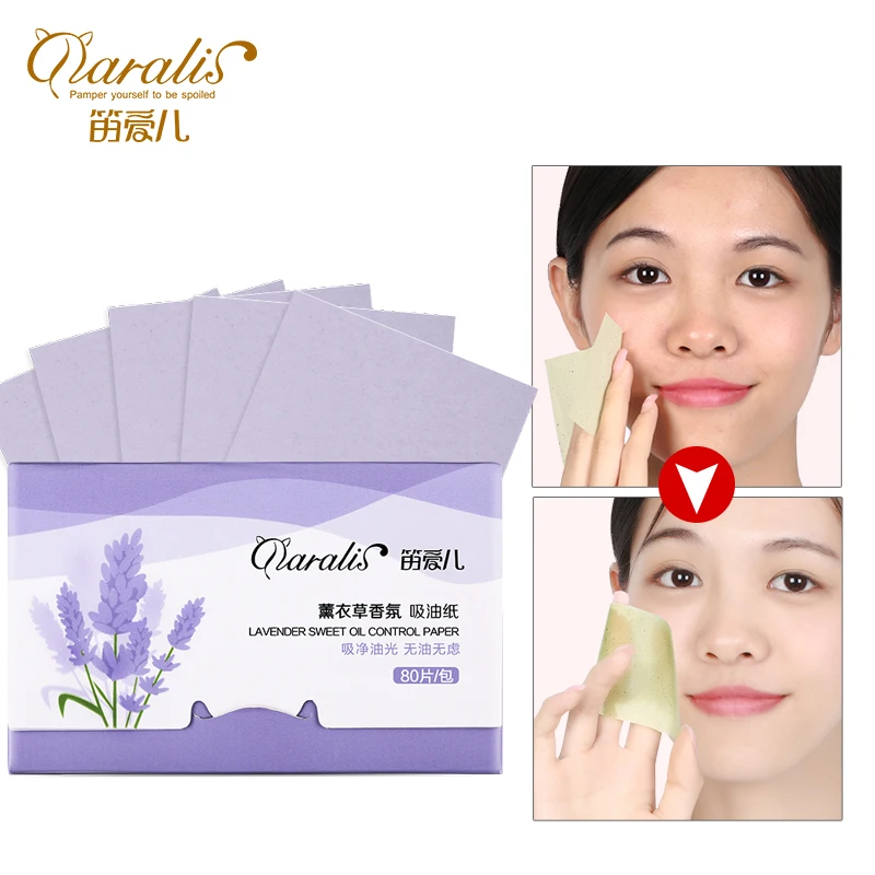 1Pack=80pcs Facial Absorbent Paper Oil Control Wipes Green Tea Absorbing Sheet Matcha Oily Face Blotting Matting Tissue | Красота и