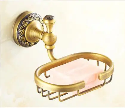 drier holder Твердый латунный набор аксессуаров для ванной комнаты, крючок для халата, держатель для бумаги, полотенцесушитель, корзина для мыла, наборы для ванной комнаты - Цвет: drier holder