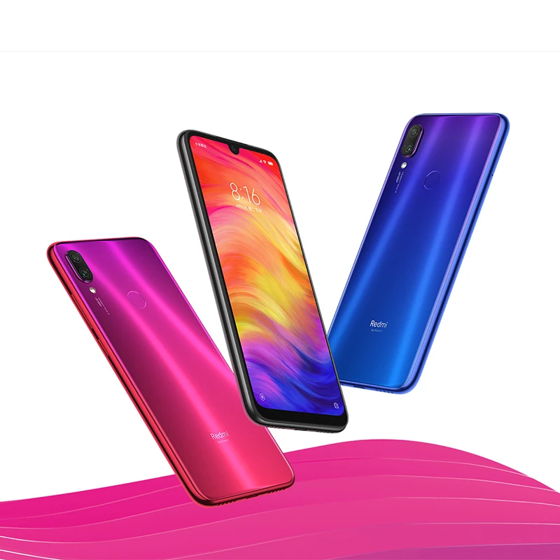 Xiaomi Redmi Note 7 с глобальной прошивкой 4 Гб 128 ГБ Восьмиядерный процессор Snapdragon 660