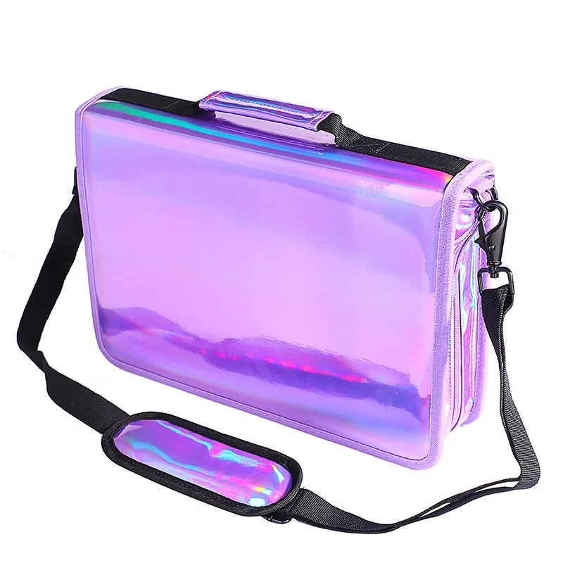 

Cute 160 Holes School Pencil Case Mini Laser Colorful 4 Layer Large Penal Penalties Pencilcase Kids Boys Girls Pen Bag Box Pouch