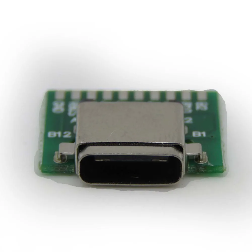 Сделай сам 24pin USB 3 1 Тип C гнездовой разъем соединитель SMT с печатной платой |