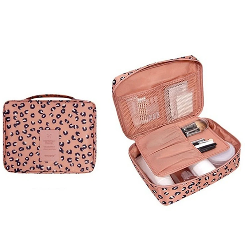 Женская сумка для хранения органайзер макияжа набор туалетных принадлежностей