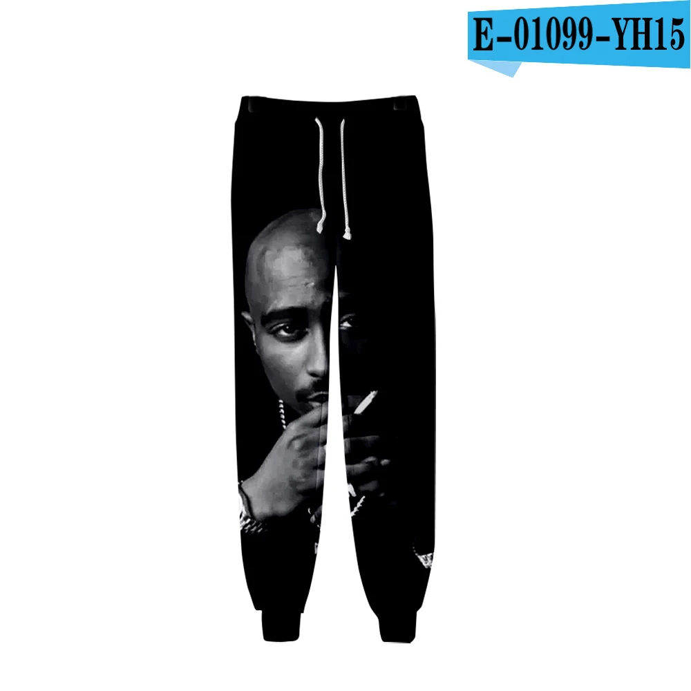 2PAC 3D обернутые штаны с принтом горячая Распродажа весенние женские и мужские теплые и удобные спортивные штаны Jogger K-pops брюки плюс размер 4xl - Цвет: Темно-серый