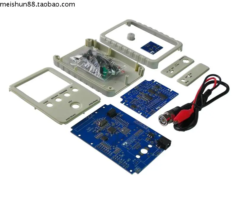 Цифровой осциллограф набор сделай сам детали с чехлом спаянный электронный