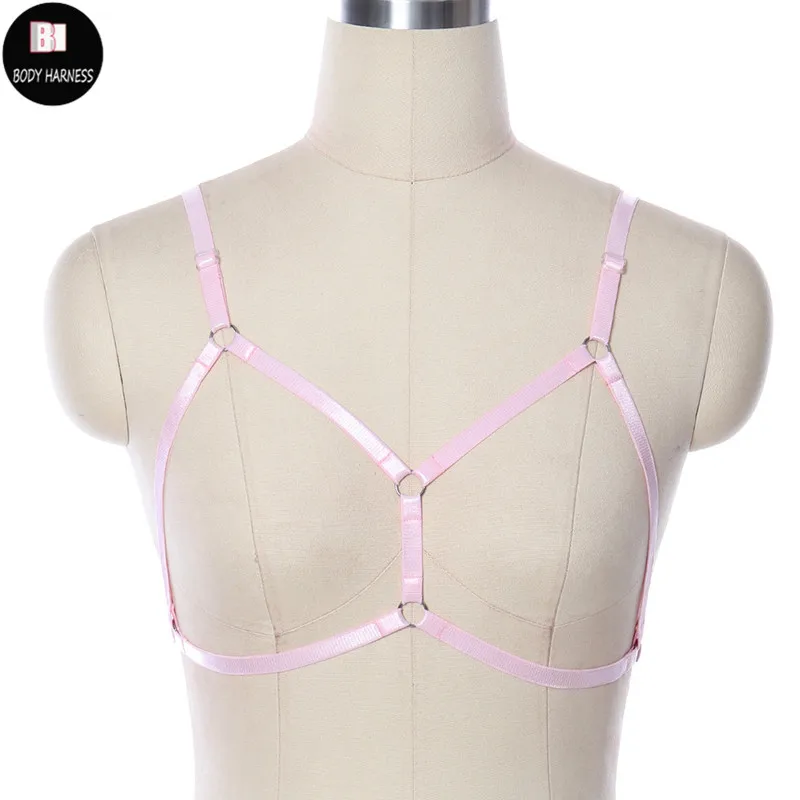 Женский бюстгальтер на бретельках Goth готический для танца шесте