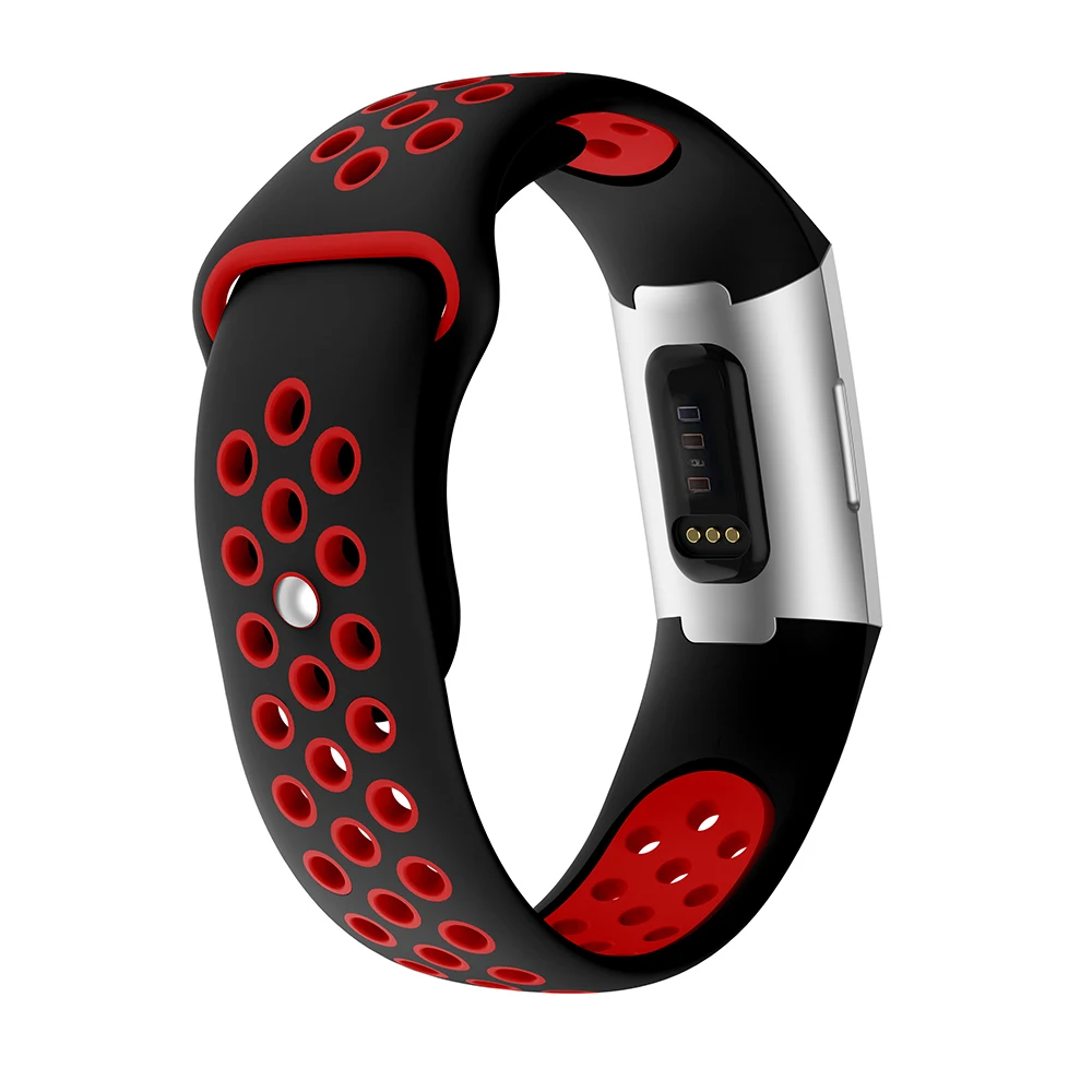 Ремешок для часов Fitbit Charge 3, спортивный мягкий силиконовый сменный ремешок для Fitbit Charge3, браслет, ремешок для часов