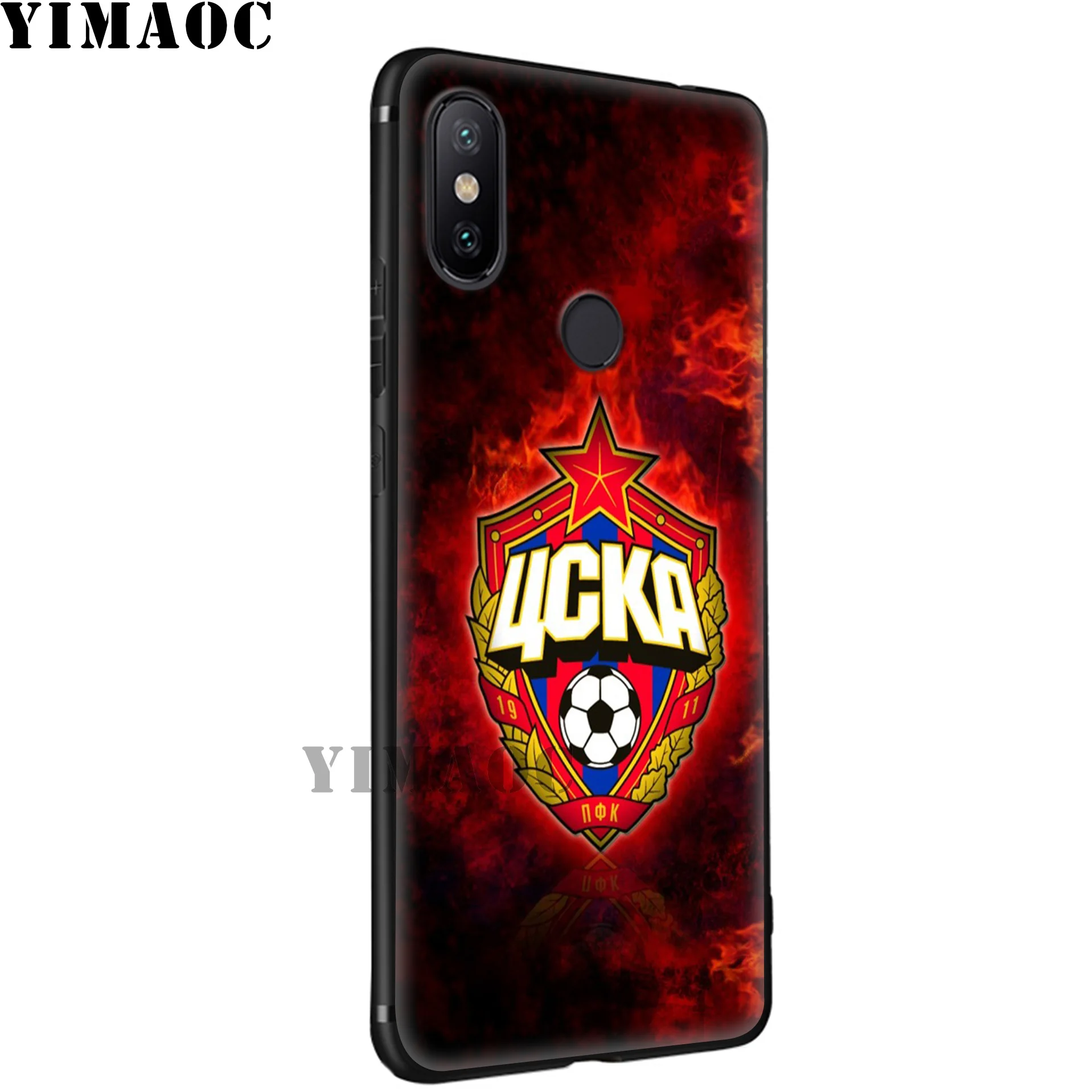 Yimaoc ЦСКА Мягкий силиконовый чехол для Xiaomi Redmi 7A Note 7 6 6A 5 4 4X 4A 5A S2 плюс K20 Pro Lite |