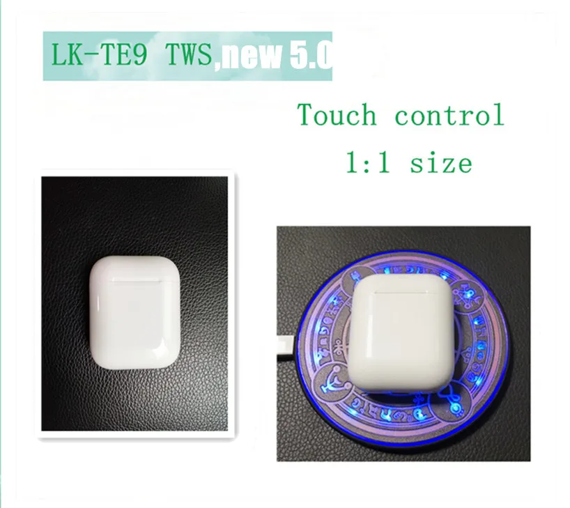 Новинка! Функция i14 tws LKTE9 LKTE 9 беспроводные наушники bluetooth гарнитура 1:1 с силиконовым чехлом для