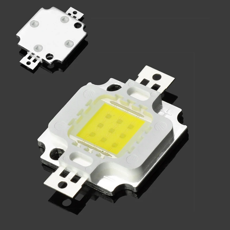 Высокая мощность DIY 10W 12V 900-1000LM 6000-6500K белый яркий светодиодный модуль чип бусины для светодиодный лампы