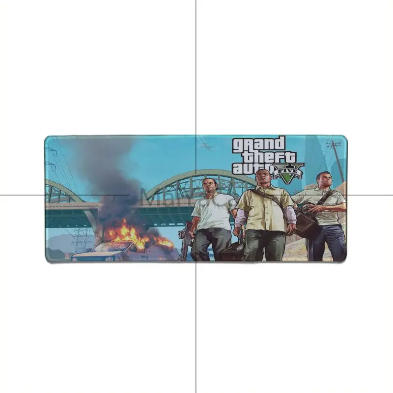 Подарочный коврик MaiYaCa для мальчиков GTA 5 HD обои ноутбука игровые мыши мягкий