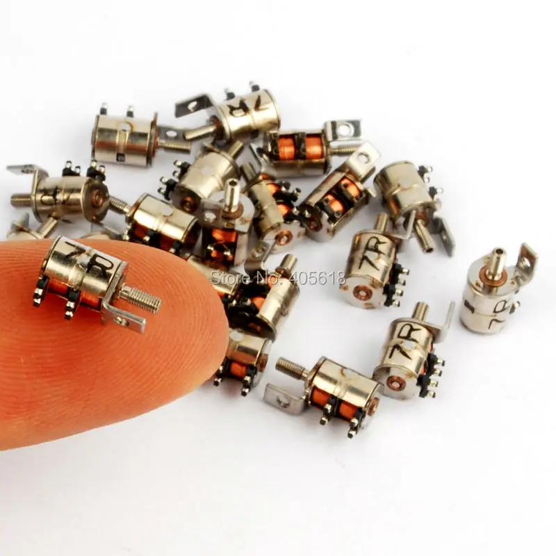 30 шт. 3VDC 2 фазы 4 провода микро шаговый двигатель miniture для diy | Обустройство дома