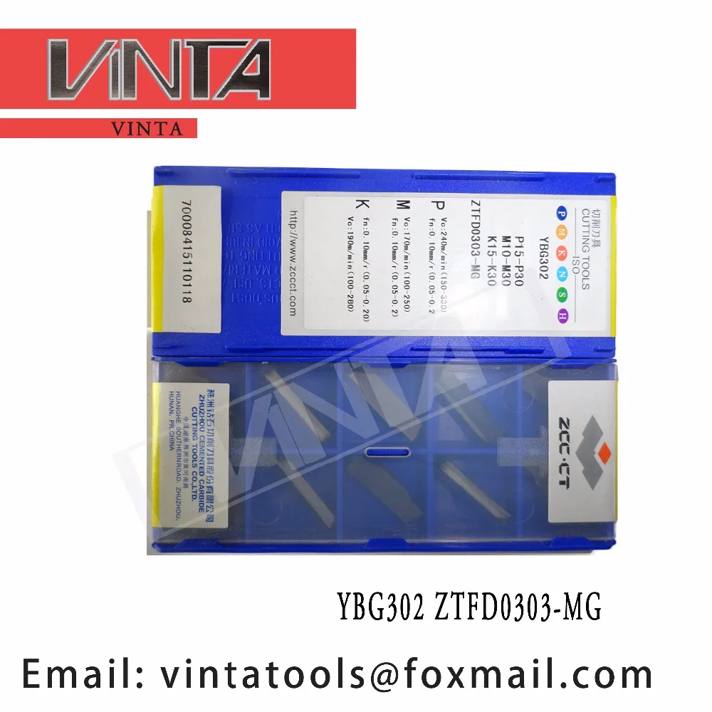 

Высококачественные 10 шт./лот YBG302 ZTFD0303-MG cnc карбидные фрезерные вставки