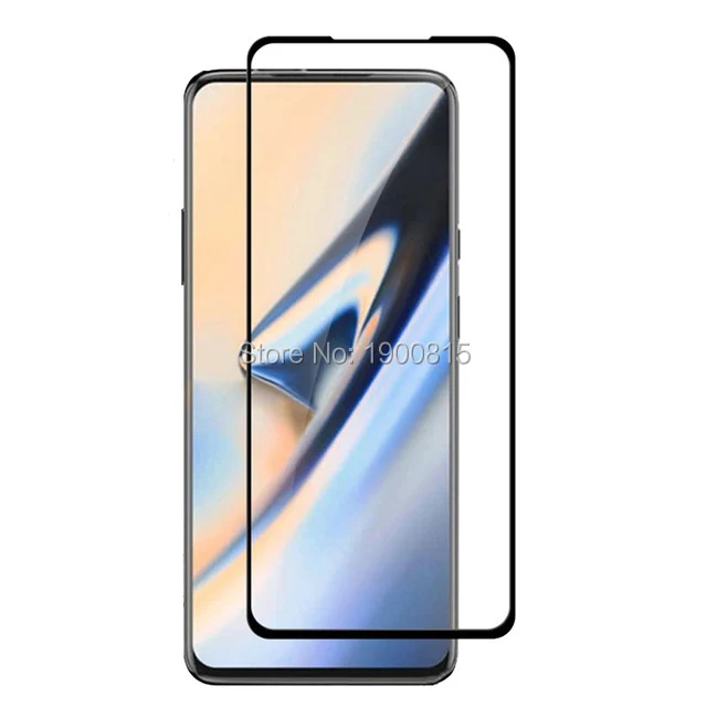 

3D изогнутое закаленное стекло для Oneplus 7 Pro Полное покрытие 9H защитная пленка Защита экрана для Oneplus 7 Pro Защитная защита