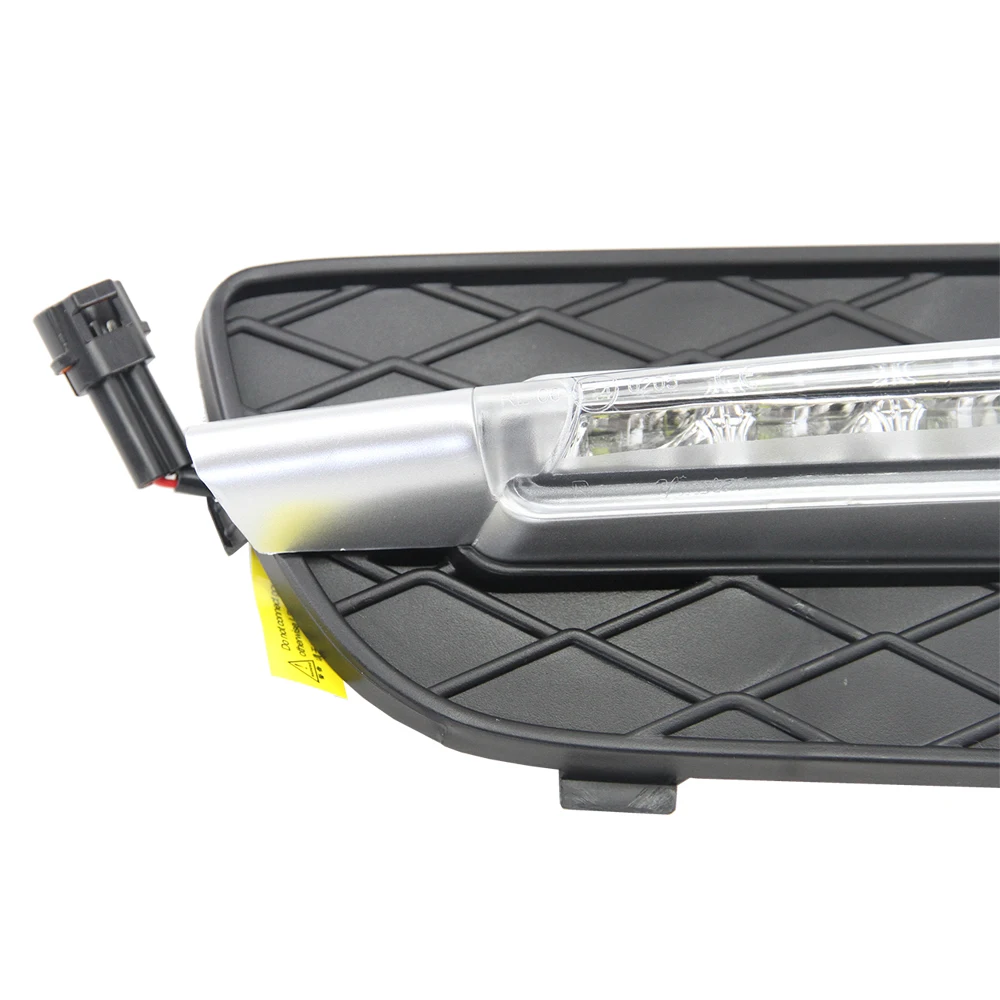 6000K Ксеноновые белые светодиодные дневные ходовые огни высокой мощности 18 Вт DRL