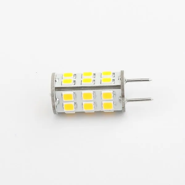 Бесплатная доставка! Светодиодная лампа G6.35 2835SMD 27 светодиодов 3500 лм широкий
