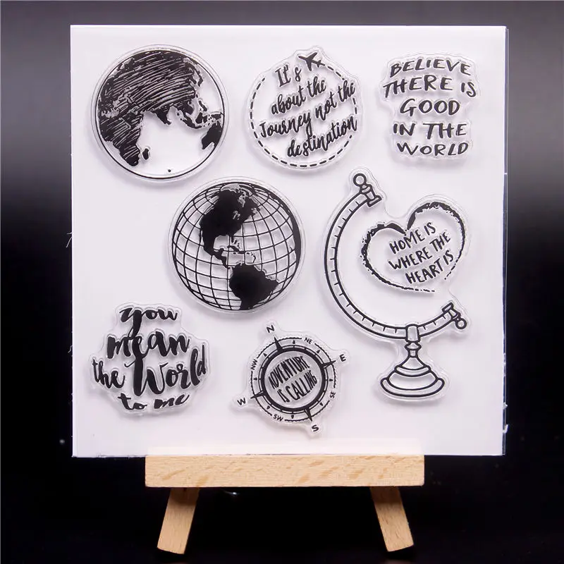 Transparent Clear Stamp for DIY scrapbooking/Card Making | Дом и сад