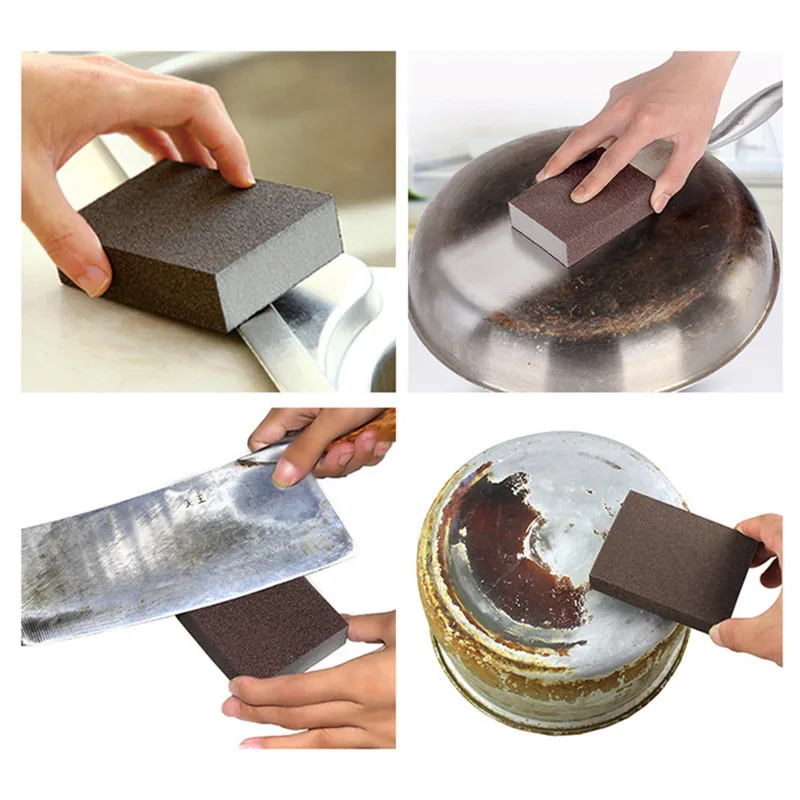 Nano Emery Sponges for Office Bathroom Kitchen Accessories Dish Cleaning Cleaner Magic Sponge Brush Eraser | Бытовая техника