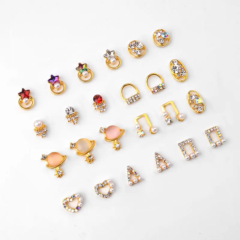 Новинка 5 шт. очаровательные украшения для дизайна ногтей заклепки из