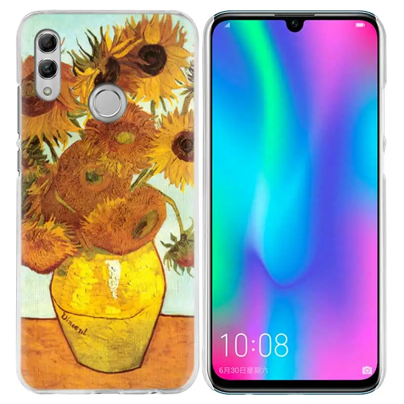 Чехол Sky Van Gogh для huawei Honor 8X Y9 9 10 Lite Play 8C 8S 8A Pro V20 20i 10i Y6 Y7 жесткий чехол для телефона из поликарбоната - Цвет: 05