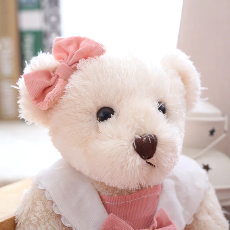 1 пара 40 см пасторальный цветочный ковбойский плюшевых мишек плюшевые игрушки