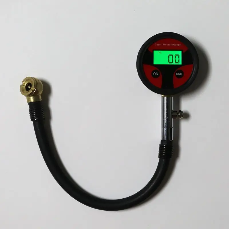 Шаровая Головка универсальная шина lcd цифровой манометр инструмент 0-200PSI внутренний имеет цикл батареи автомобиль грузовик 4 единицы
