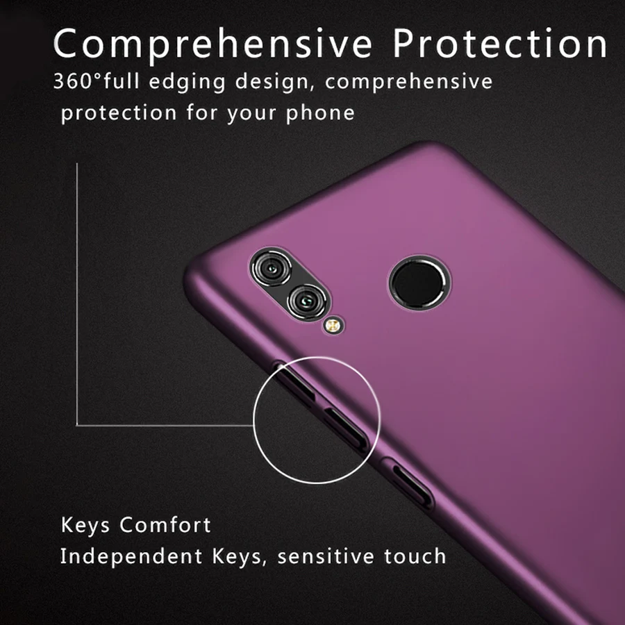 Для Xiaomi Redmi Note 7 Чехол Жесткий Матовый Бампер для 6 3 дюйма Fundas Coque Xiomi Note7 чехлы |