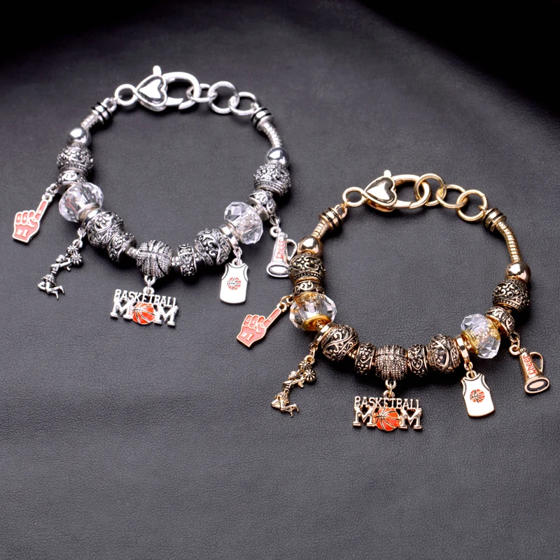 16 видов стилей серебряный цвет золотой очаровательный браслет женские