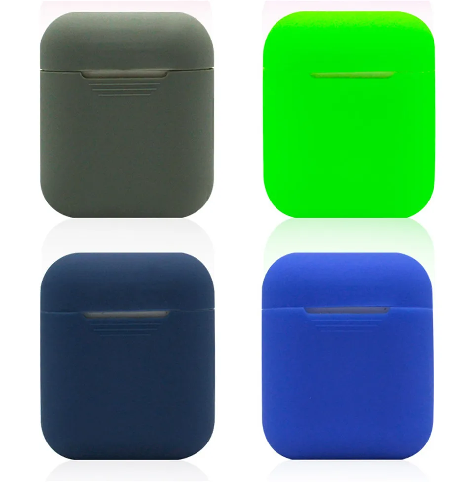 Мягкий силиконовый чехол, наушники для Apple Airpods, Bluetooth, беспроводные наушники, защитный чехол, коробка для Air Pods, наушники, сумка
