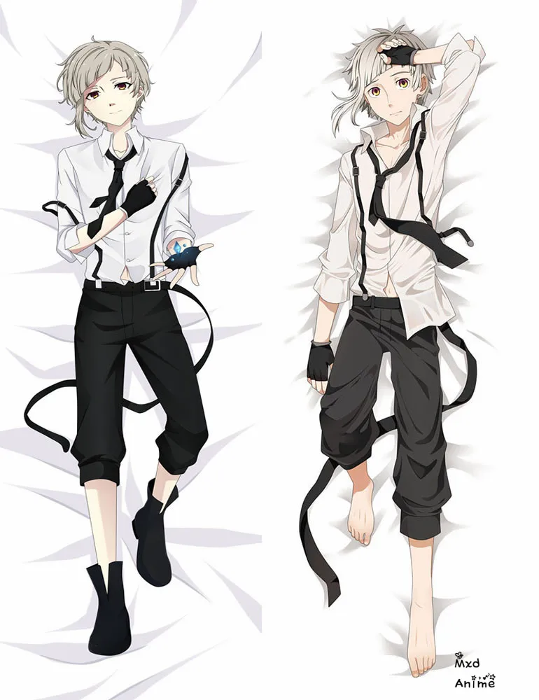 Аниме Банго бродячие собаки накажима атсуши и Осаму дадзай Подушка Dakimakura