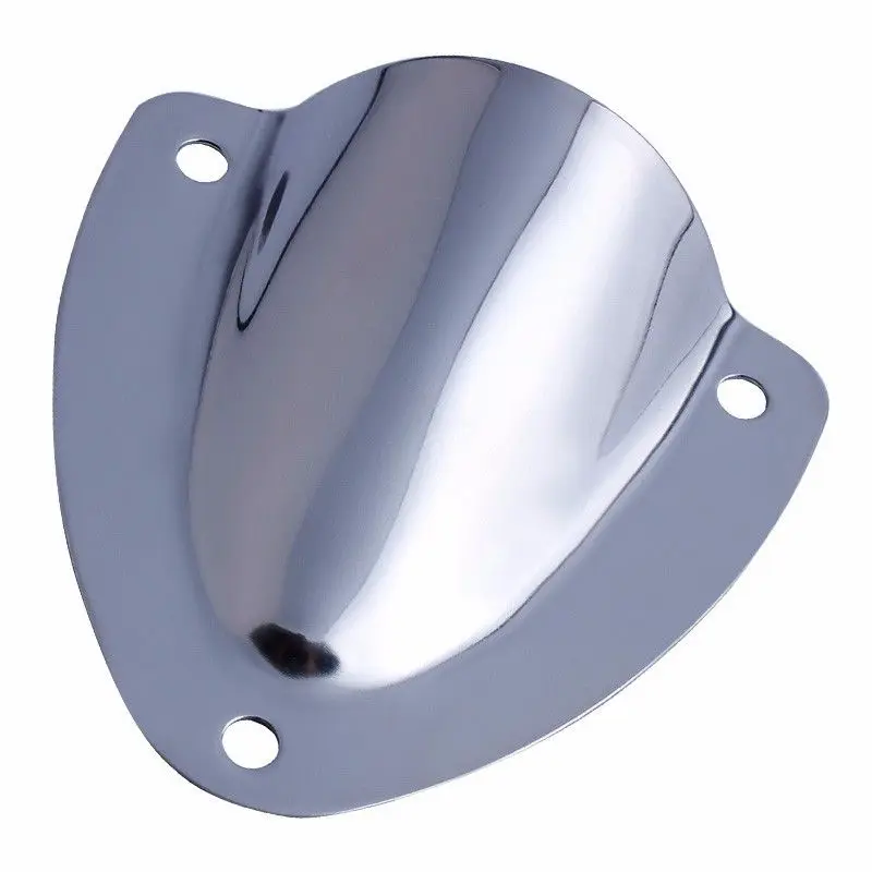 

Boat Stainless Steel Clam Shell Midget Vent Hose Cable Cover Marine Yacht