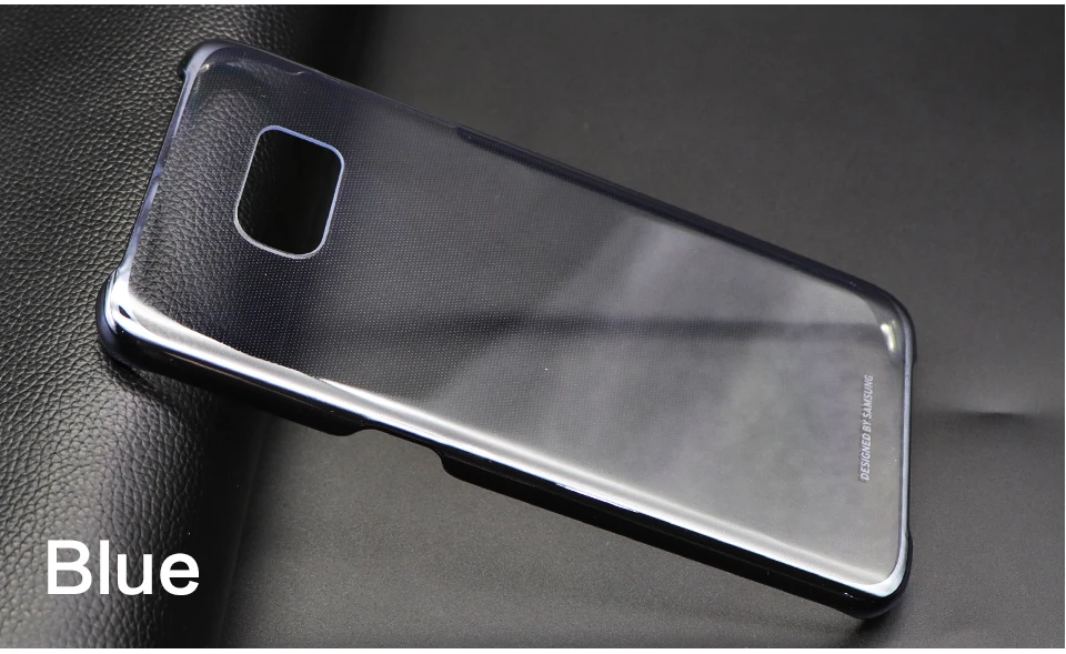 Samsunga Galxy S7 S6 Edge чехол Прозрачный Жесткий ПК Тонкий чехол на заднюю панель Полная защита от царапин Роскошный прозрачный чехол