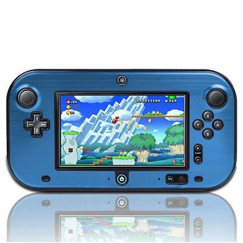 Противоударный жесткий защитный чехол для Wii U пластиковая алюминиевая