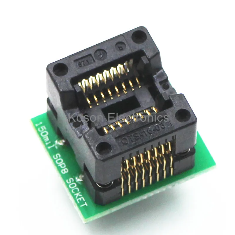 SOP16 до DIP16 поворотный SOIC16 к IC сокет программатор адаптер розетка 150 мил|turn| |
