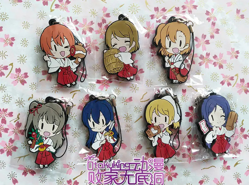 7 шт./компл. LoveLive фигурки love live! Школьная Униформа проекта Idol maki nozomi kotory фигурка