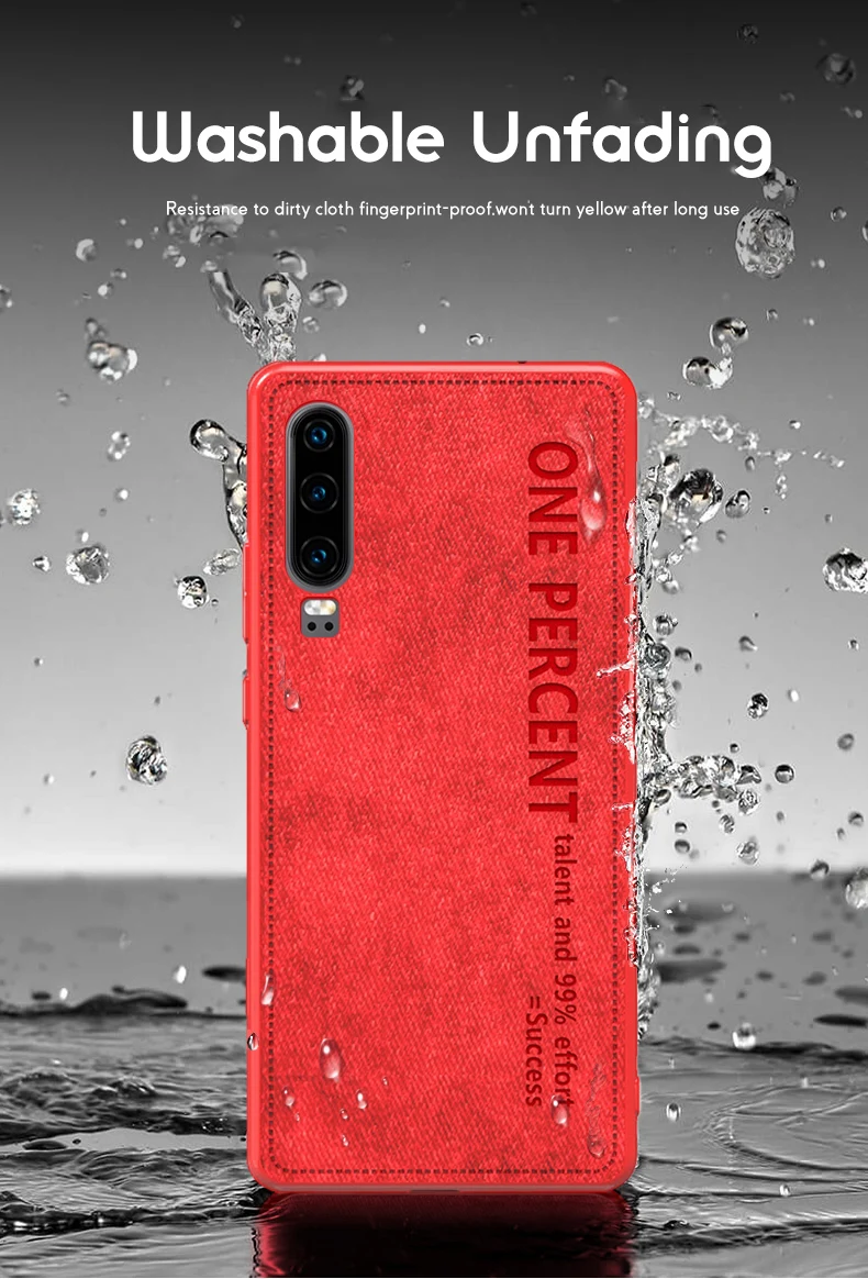 ADKO ультратонкий милый девичий цветной чехол для телефона для huawei P30 ткань текстурная задняя крышка телефона Coque для huawei P30 Pro