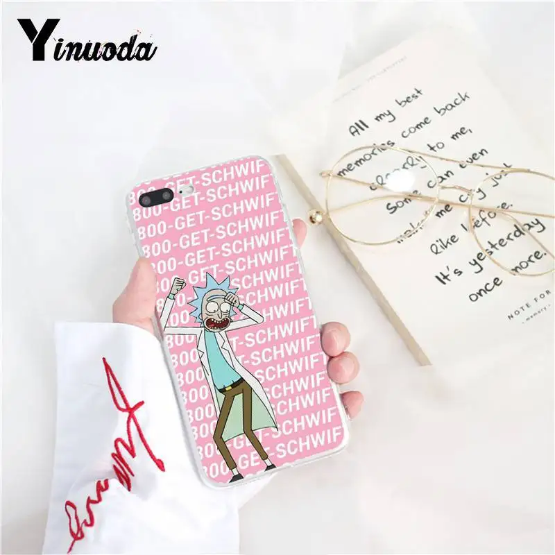 A4 Yinuoda Рик и Морти ТПУ чехол для телефона крышка оболочка для iPhone 8 7 6 6S Plus 5 5S SE XR X XS MAX 10 11 11pro 11promax чехол - Цвет: A4