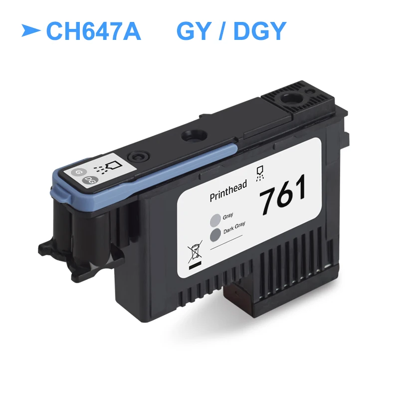 Для HP 761 печатающая головка Designjet CH645A CH646A CH647A CH648A Печатающая для принтера T7100 T7200 (Y