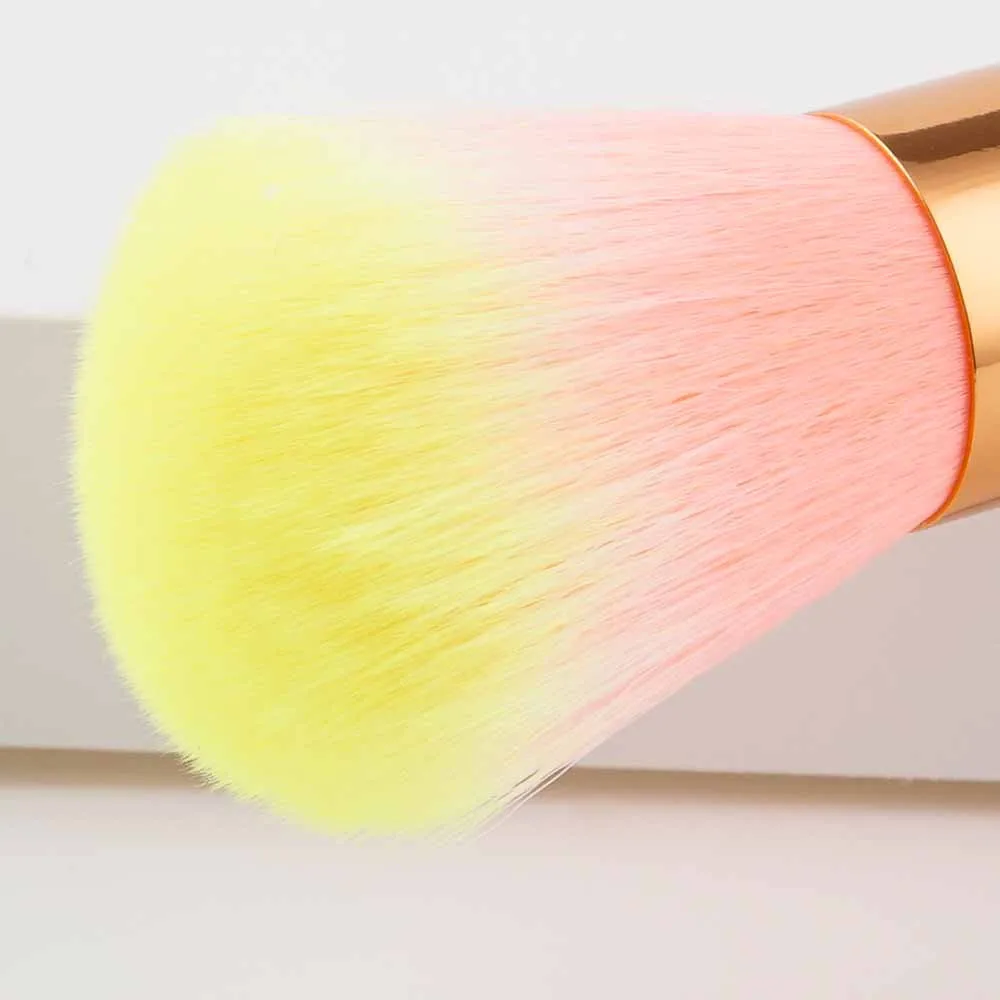 1 шт Розовый Тени для век Форма портативые Кисточки макияжа тонкий