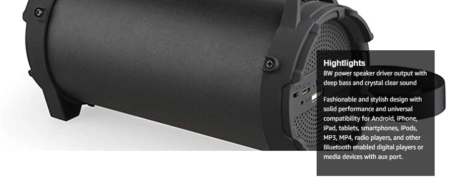 Smalody SL10 велосипедный Bluetooth динамик мини динамик высокой мощности динамик для спорта на открытом воздухе портативный динамик с ремешком