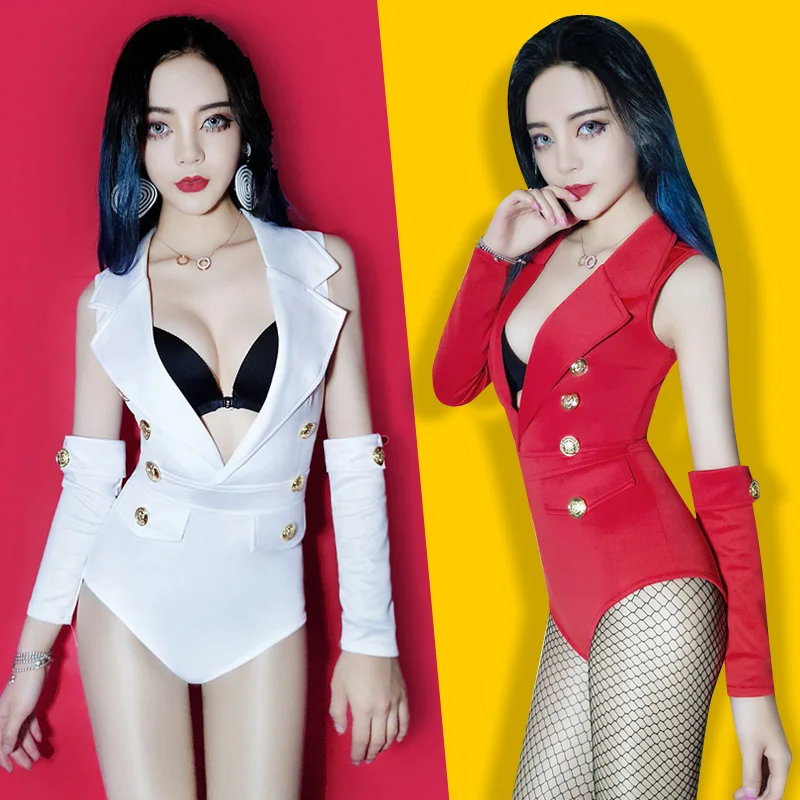 2018 г. Новые пикантные Джаз рукавов DS женщина производительности DJ певица костюмы