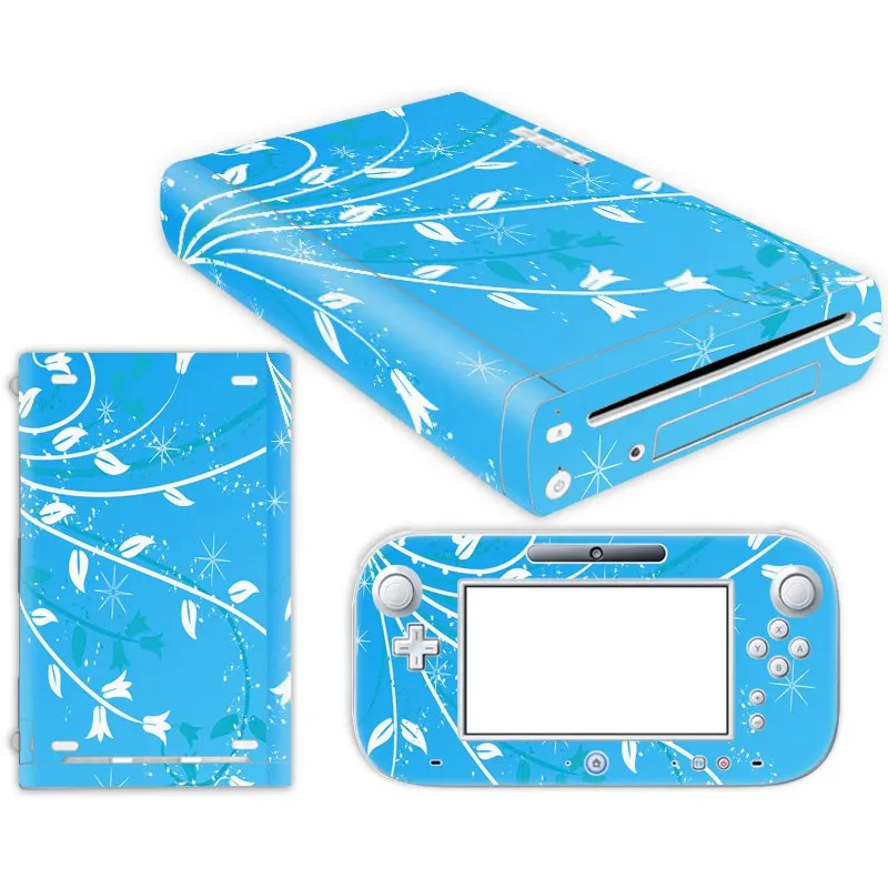 TN-WiU-0266 Супер качество кожи винила Стикеры протектор для nintendo W ii U контроллера Стикеры s - Цвет: TN-WiU-0266