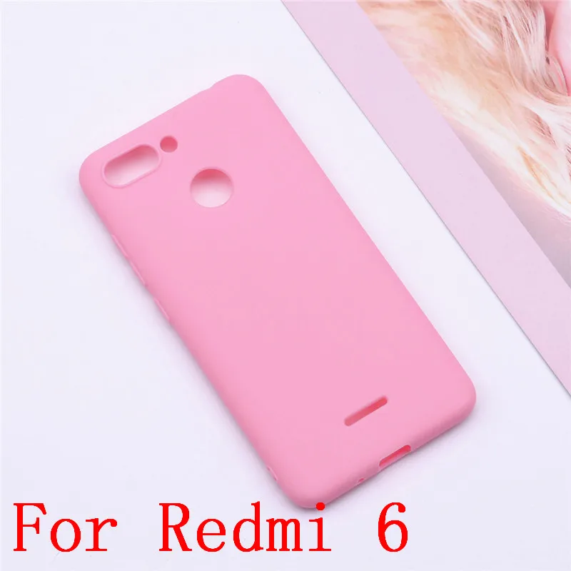 Силиконовый чехол для Xiaomi redmi 6A 5,45 ТПУ, конфетный чехол для Xiaomi redmi 6a redmi 6