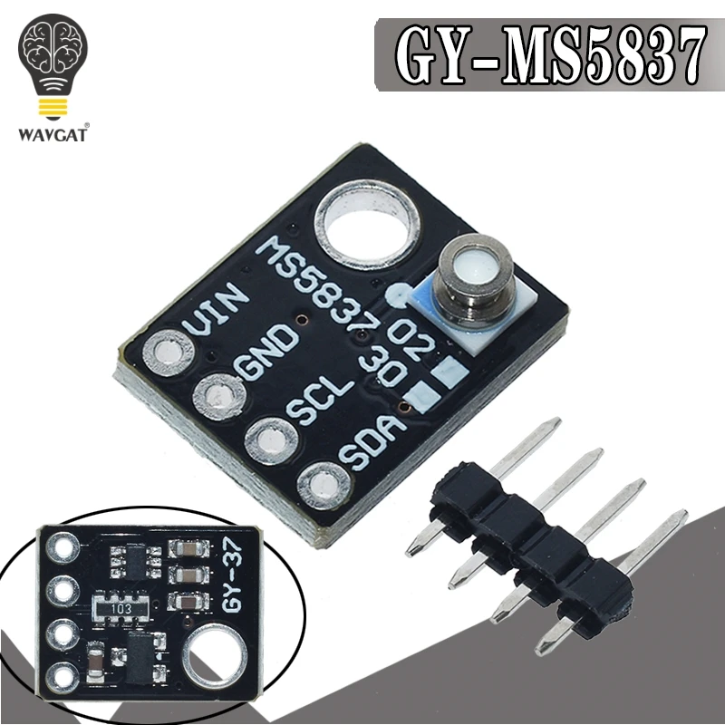 GY MS5837 02BA 30BA Высокоточный водонепроницаемый модуль датчика давления для газа и