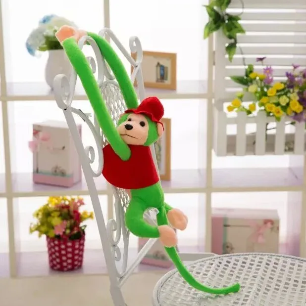 70 см Новое поступление милая кукла обезьяны с длинной ручкой плюшевые игрушки