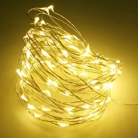 led string lights 2m 5m 10m 50100led 5v usb powered outdoor warm whitergb copper wire xmas wedding christmas party decoration