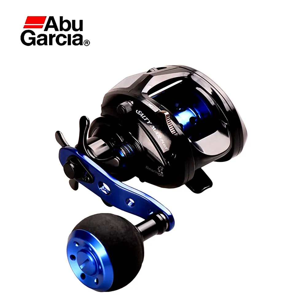 Abu Garcia SALTY MAX PLUS Baitcast Рыболовная катушка 3BB 6 2: 1 Max Drag 5 кг Магнитная тонкая тюнинг