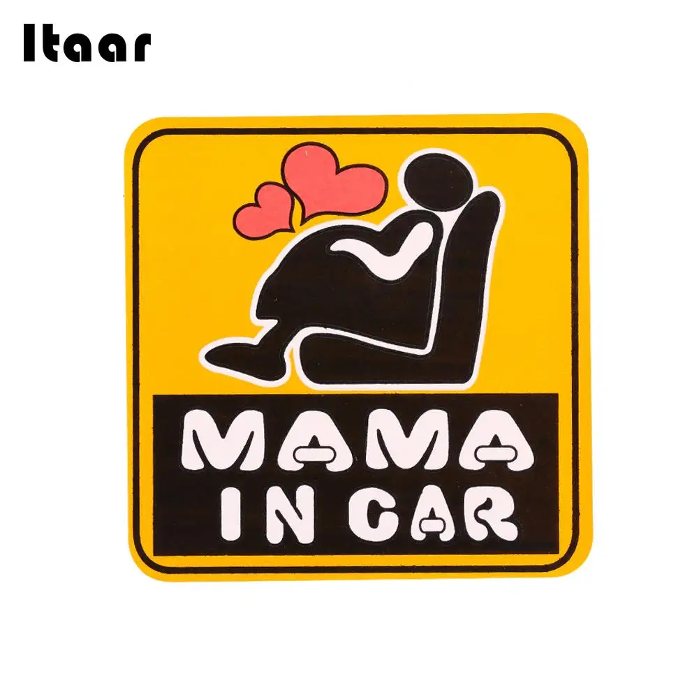 Яркий безопасности знак на присоске Пластик Baby Safe Войти Наклейка мультфильмы