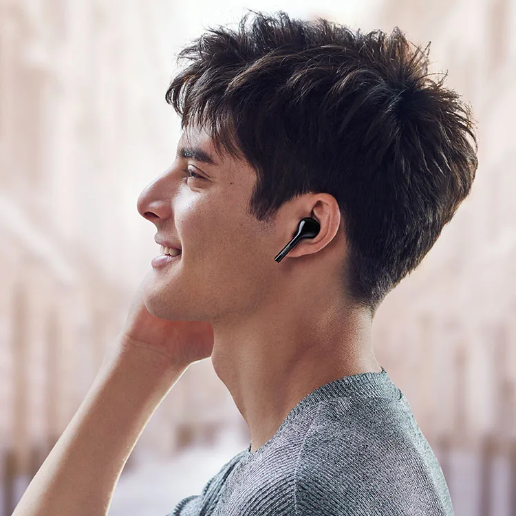 HUAWEI FreeBuds Lite Bluetooth Беспроводные наушники с беспроводной зарядкой чехол IPX5 Водонепроницаемый TWS наушники стерео Встроенный микрофон