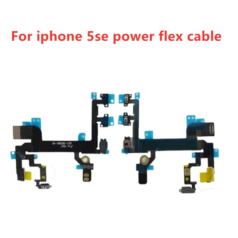 Высококачественный выключатель питания для iPhone SE 5SE 2019 новое поступление|Шлейфы