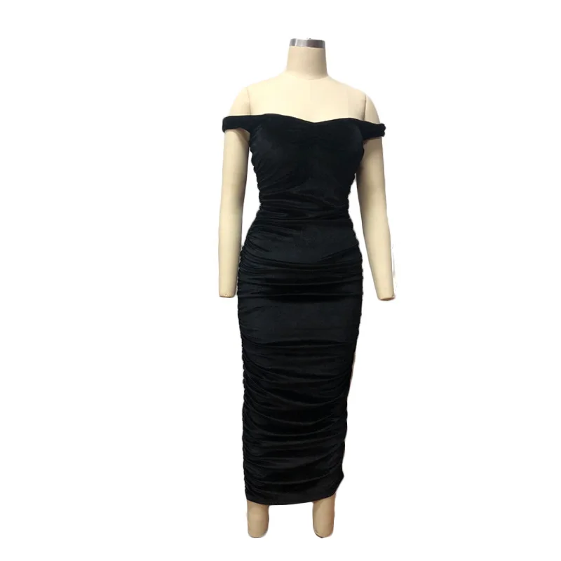 Женское вечернее платье vestidos vestido вельветовое сексуальное вечернее платье Длинные платья для женщин размера плюс зима